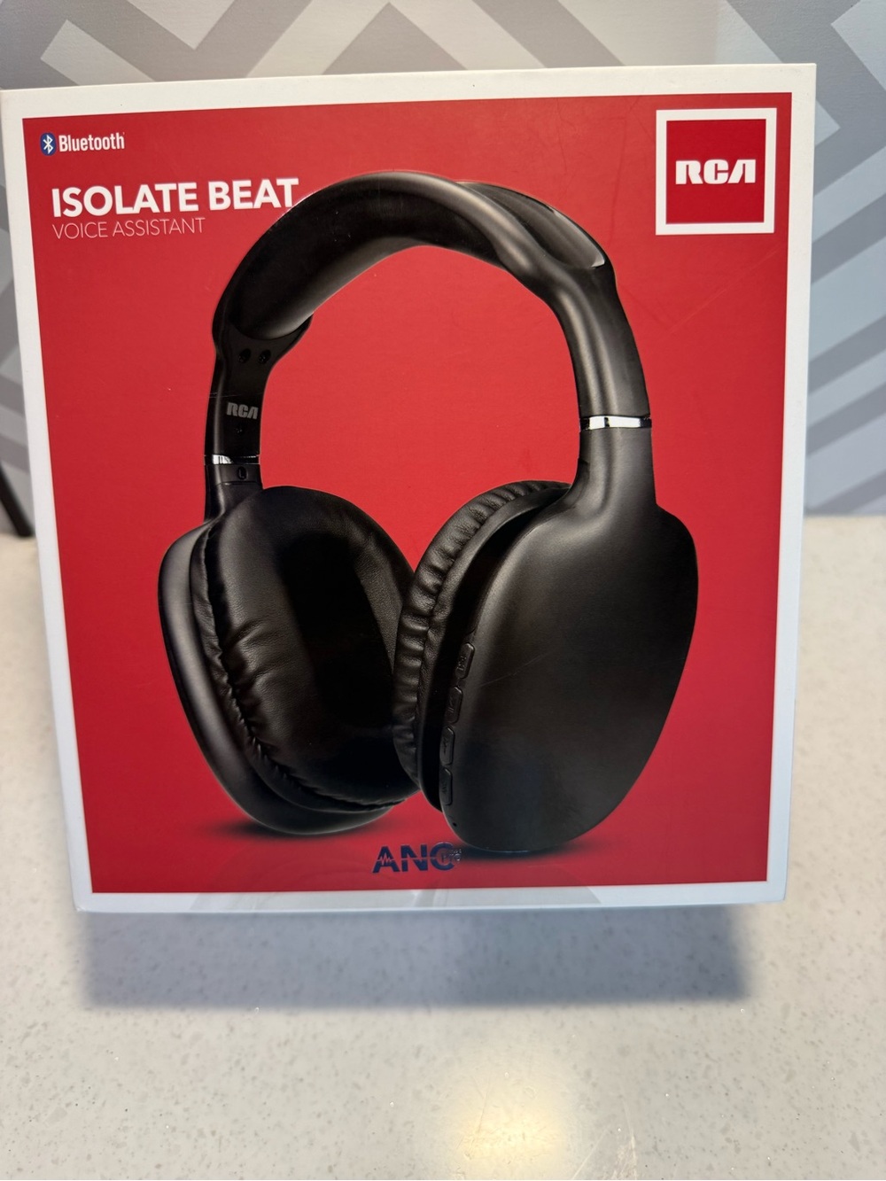 RCA Isolate Beat Wireless Bluetooth Headphones – Black